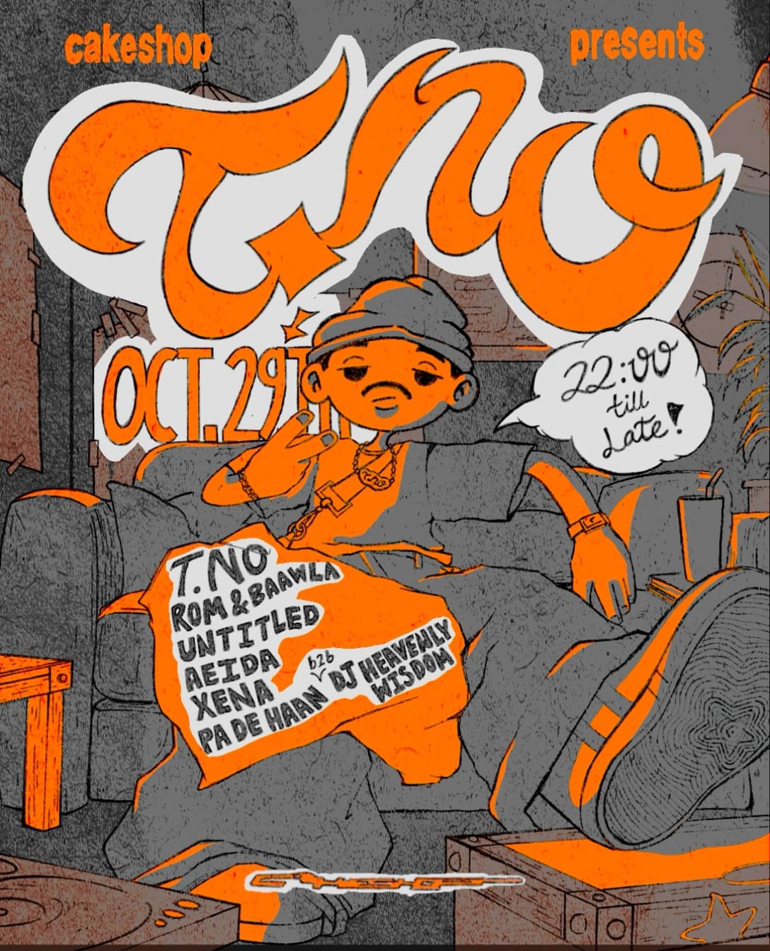 Cakeshop presents: T.NO