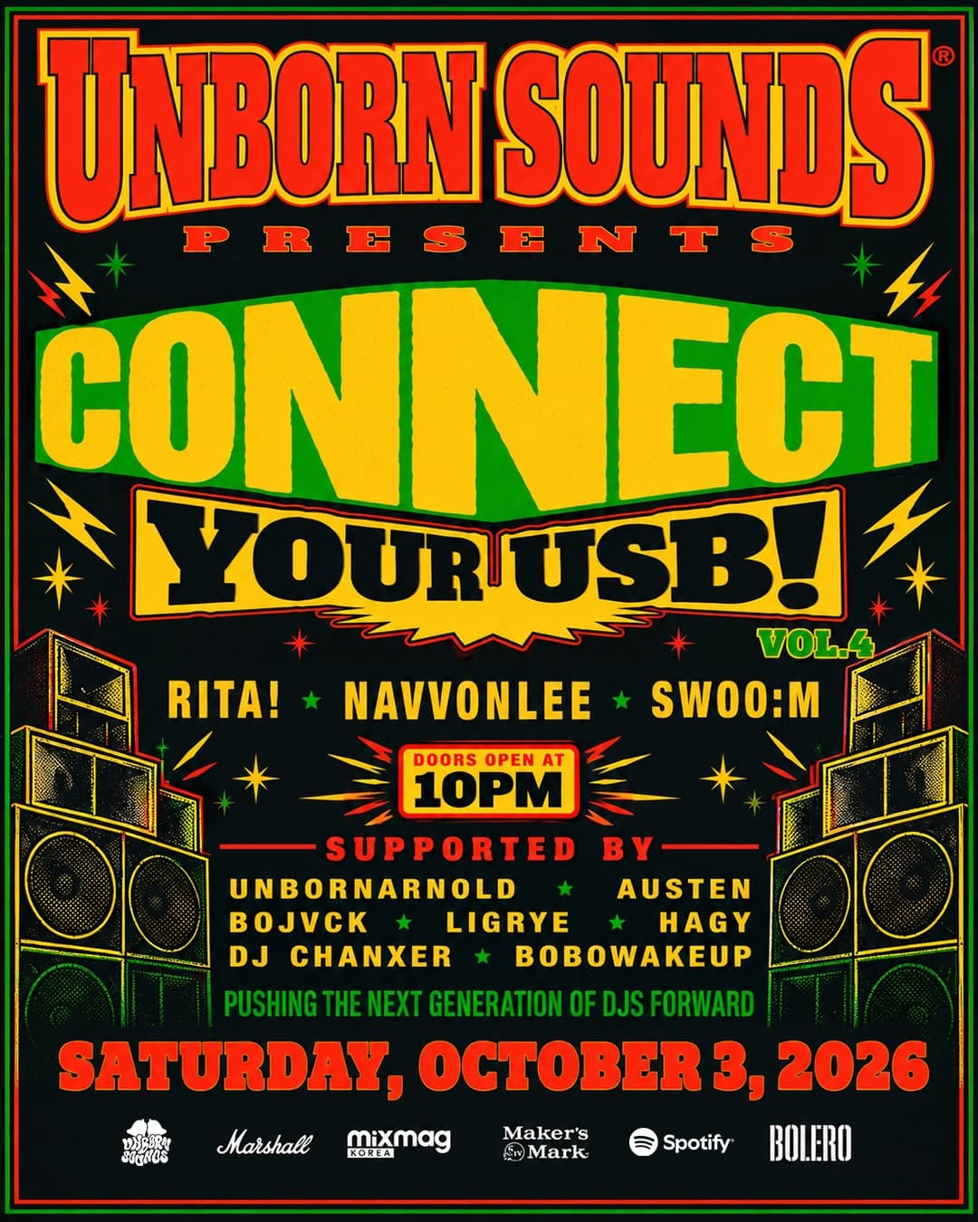 UNBORN SOUNDS PRESENTS CONNECT YOUR USB VOL. 4