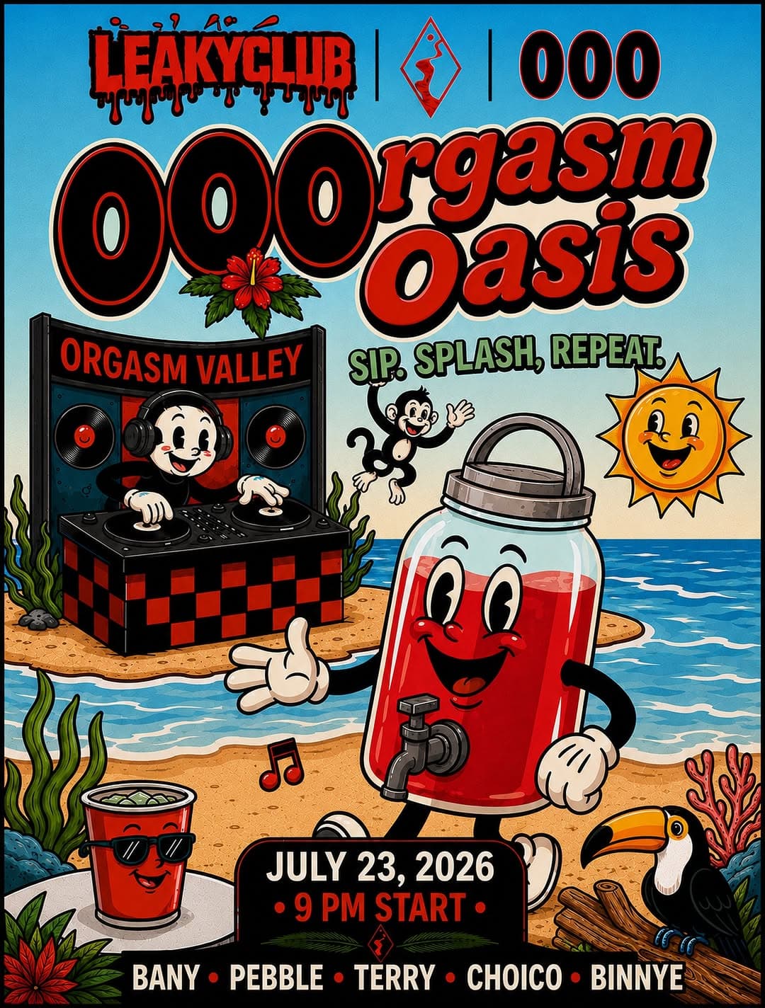 OASIS OF ORGASM 파티