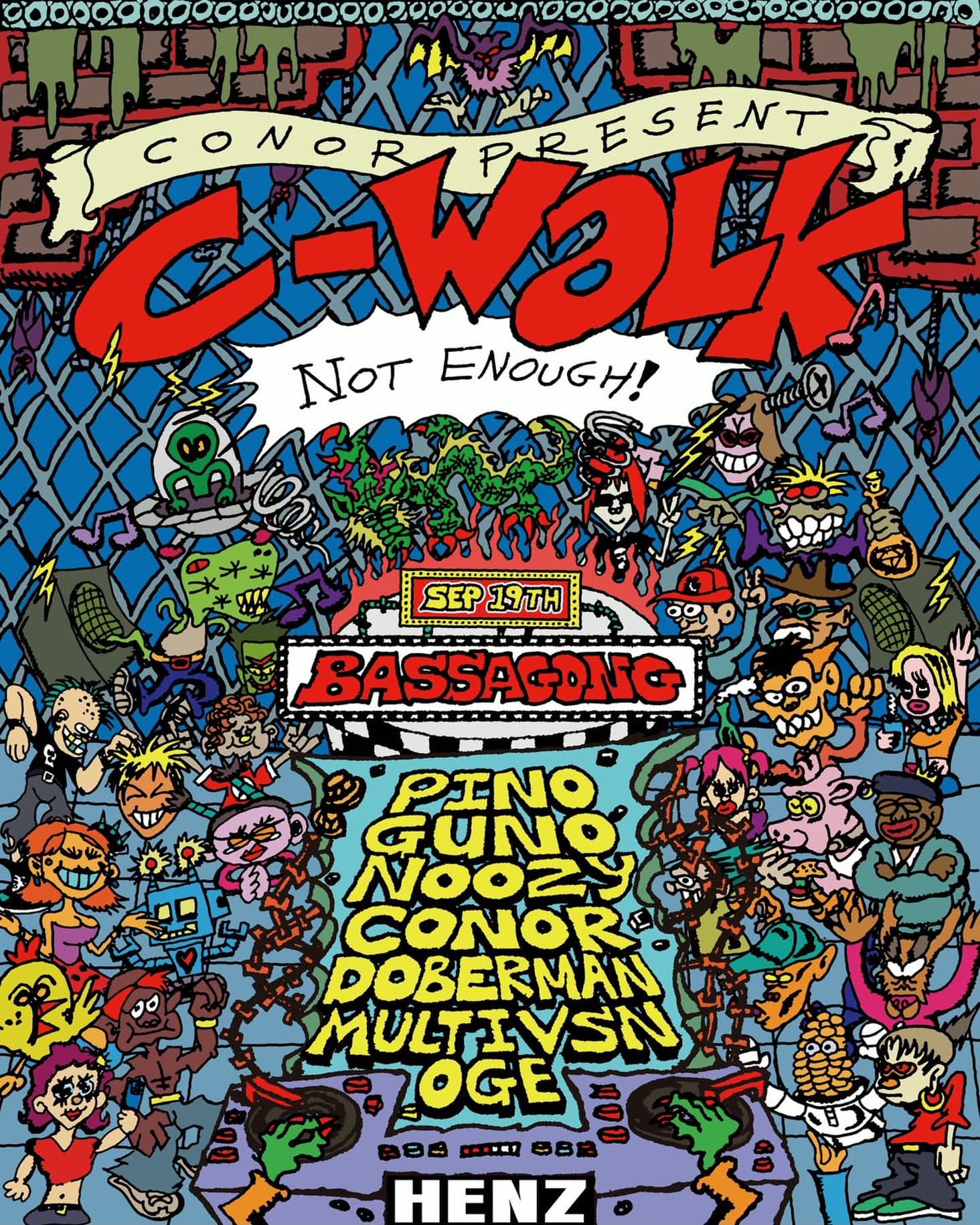 CONOR PRESENTS [C-WALK : NOT ENOUGH!]