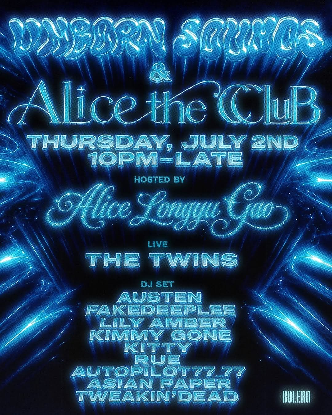 UNBORN SOUNDS x ALICE THE CLUB