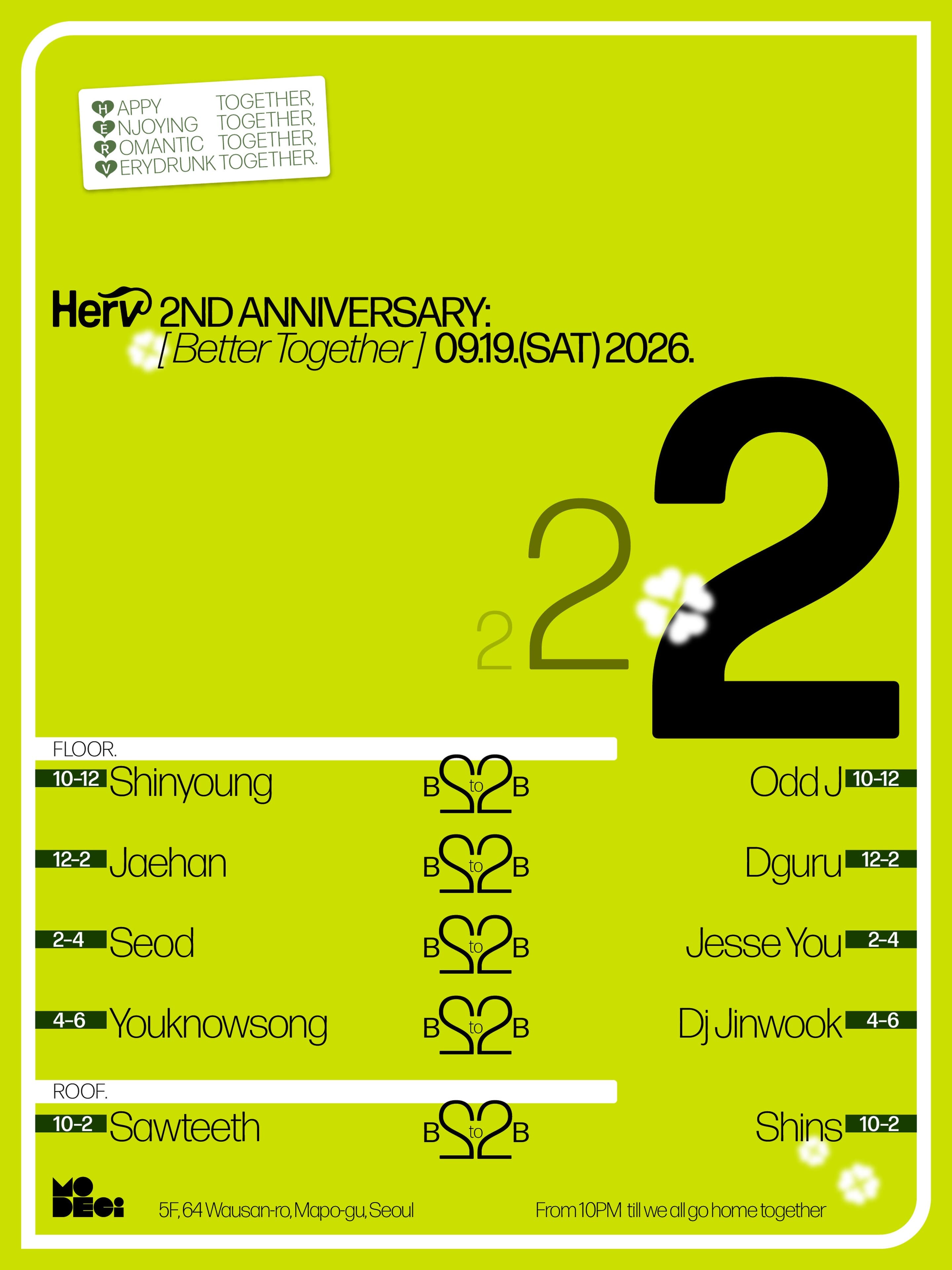 Herv 2nd Anniversary: Better Together