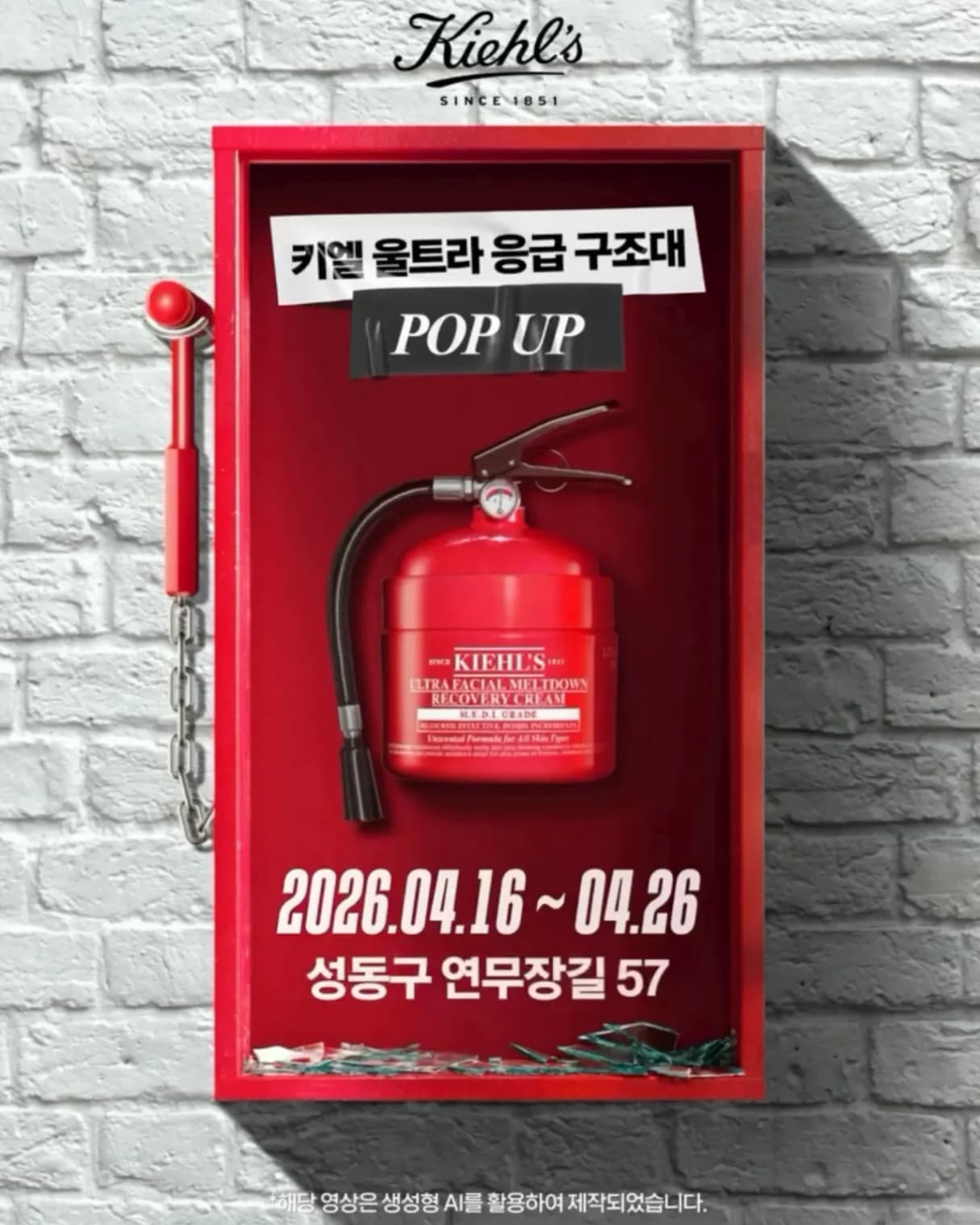 키엘 울트라 응급 구조대 팝업