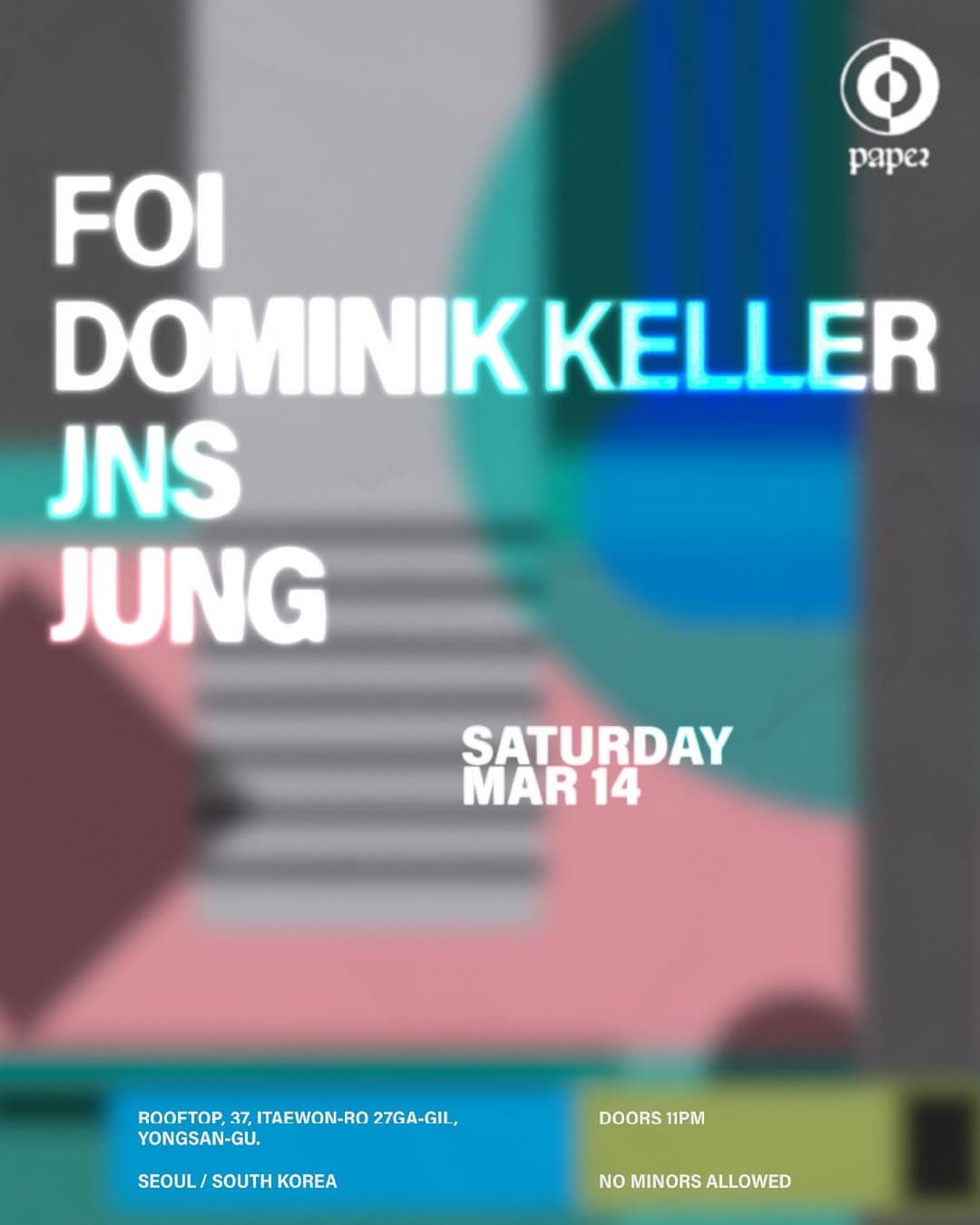 03.14 SAT / Paper.seoul