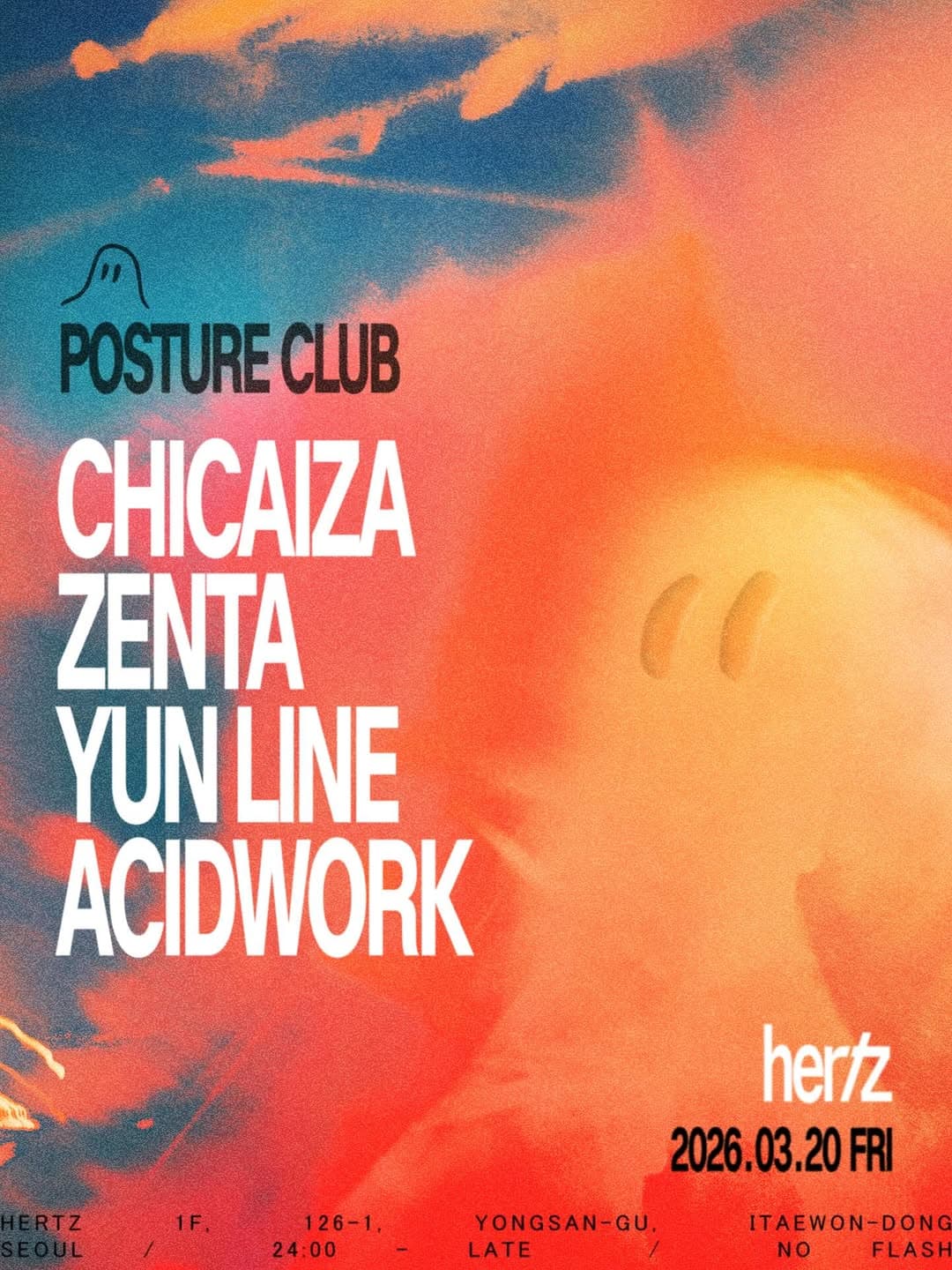 Posture Club 3rd Anniversary w/ Chicaiza & Zenta