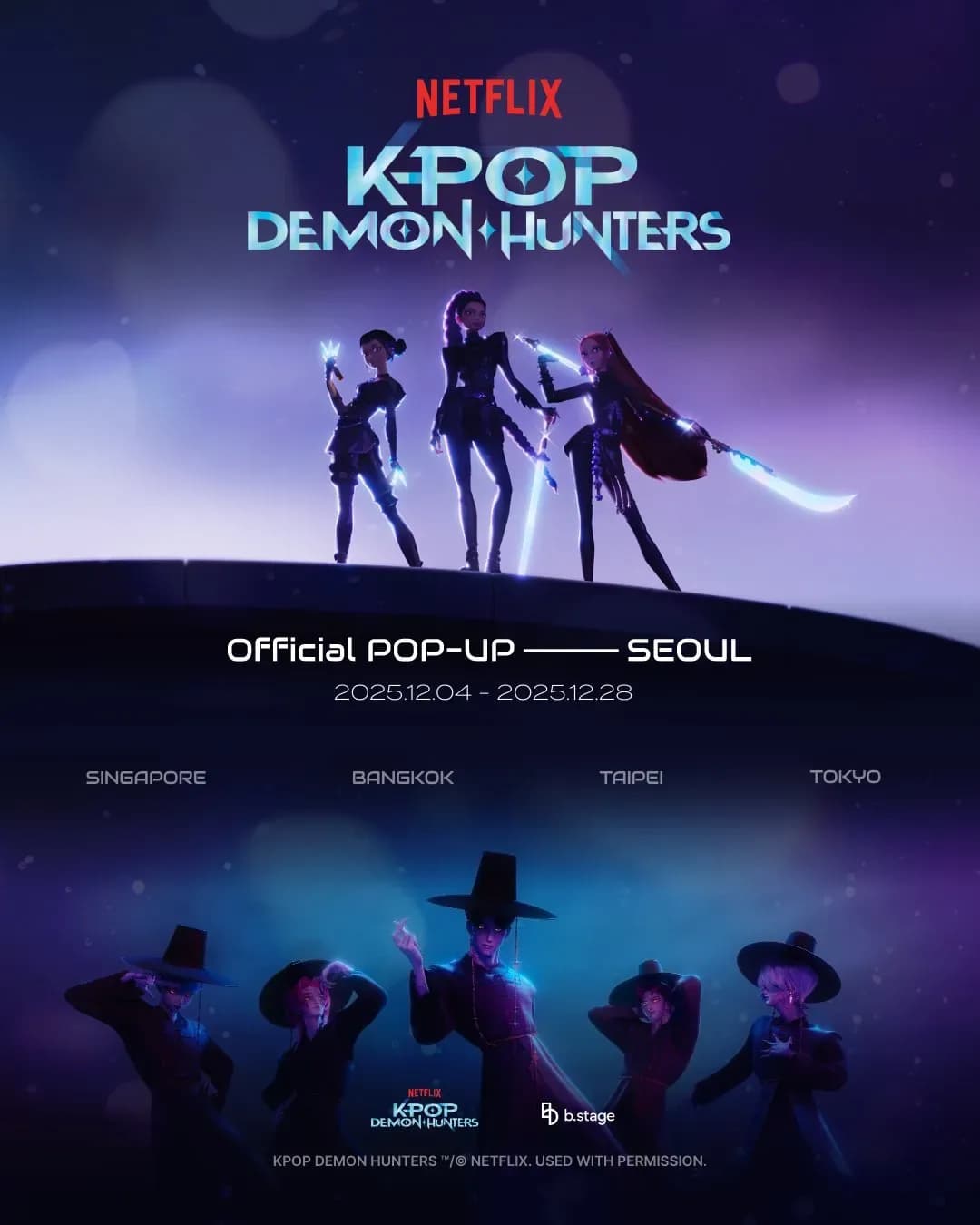 <K-POP DEMON HUNTERS> Official POP-UP