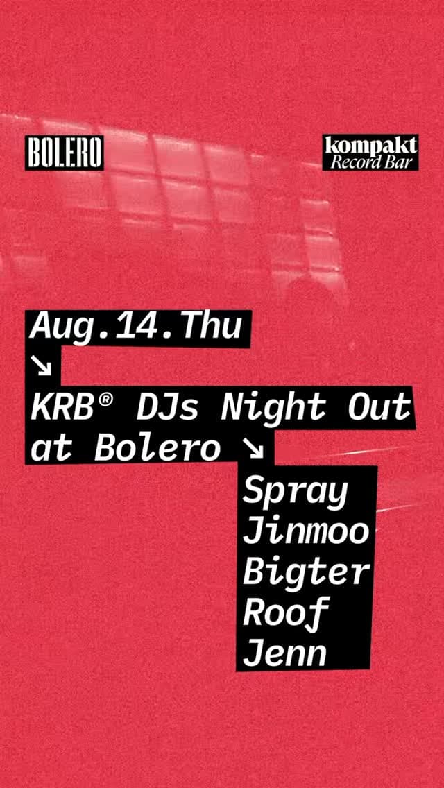 KRB DJS NIGHT
