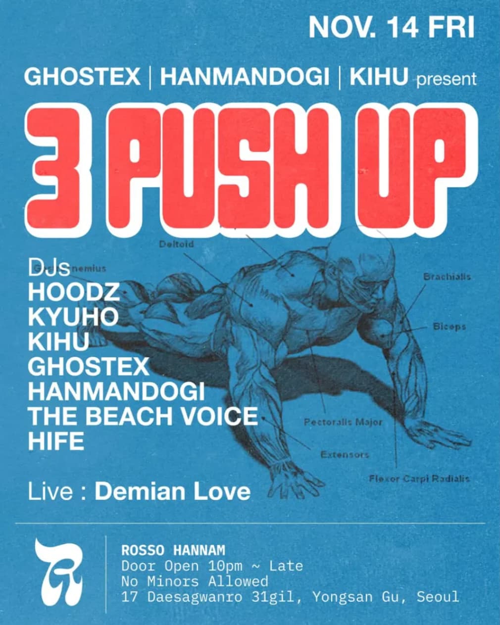 3 PUSH UP