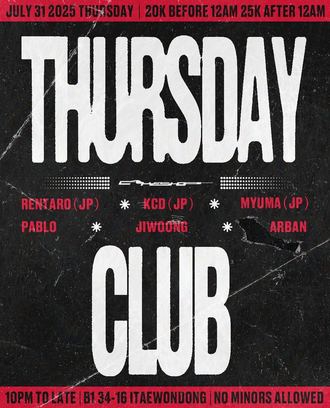 THURSDAY CLUB