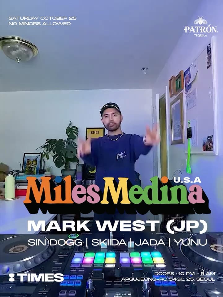MILES MEDINA AT TIMES