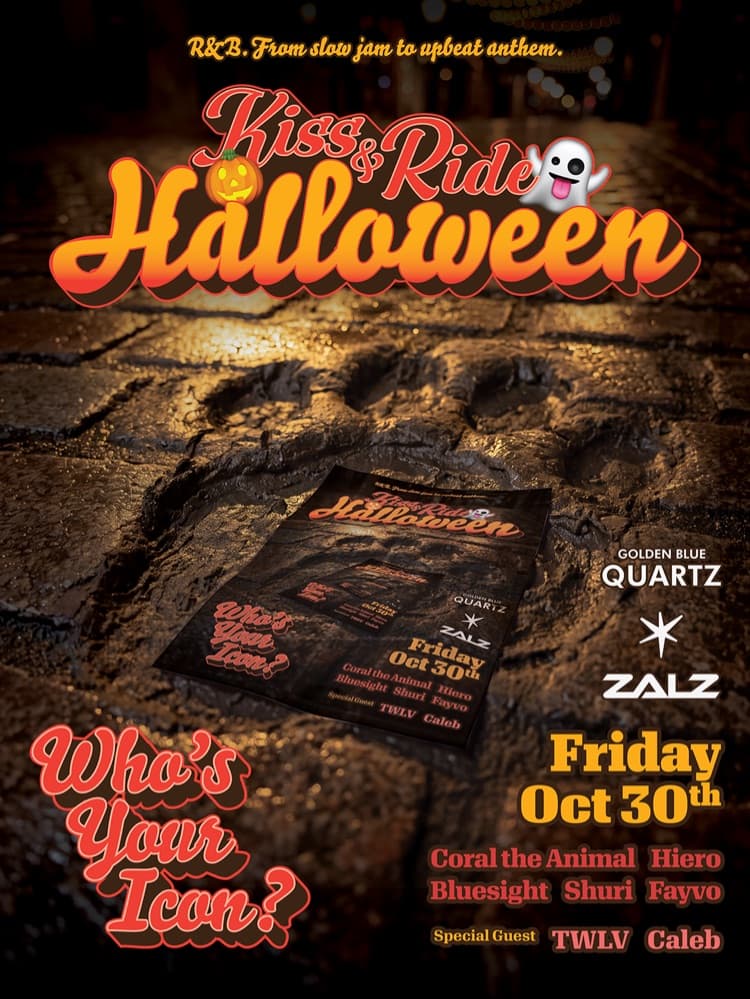 Kiss & Ride R&B Halloween