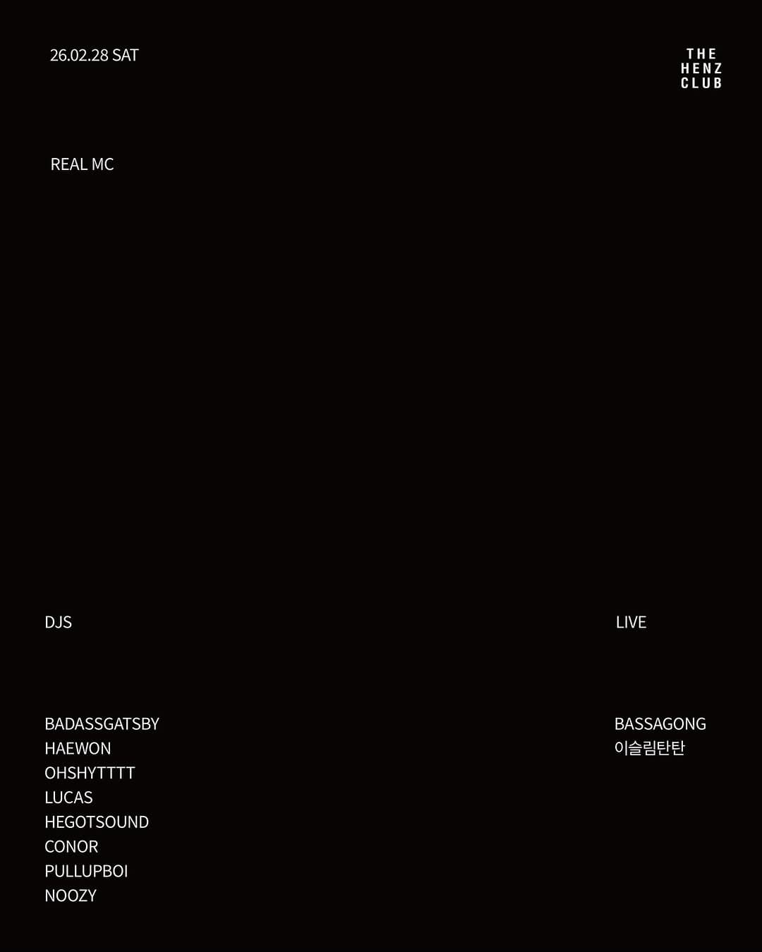 BASSAGONG [REAL MC] release party