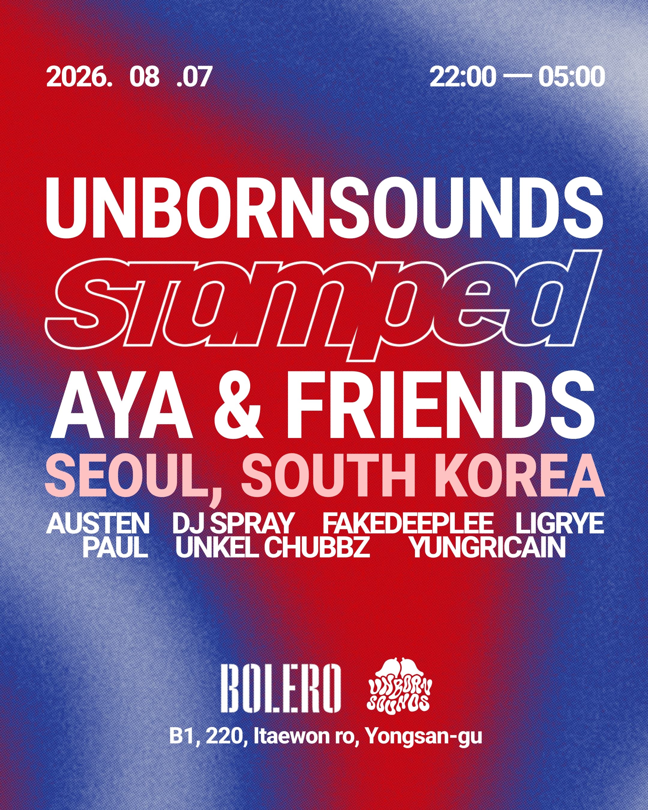 UNBORN SOUNDS present STAMPED